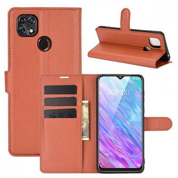 Чохол-книжка Litchie Wallet для ZTE Blade 20 Smart Brown