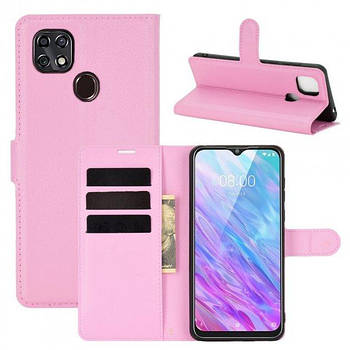 Чохол-книжка Litchie Wallet для ZTE Blade 20 Smart Light Pink