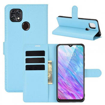 Чохол-книжка Litchie Wallet для ZTE Blade 20 Smart Light Blue