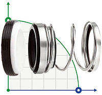 Механическое уплотнение R-31K 2.3/4, CAR/CER, EPDM, 304, N