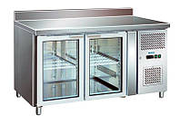 Холодильный стол Berg GN2200TNG с 2 стеклянными дверями