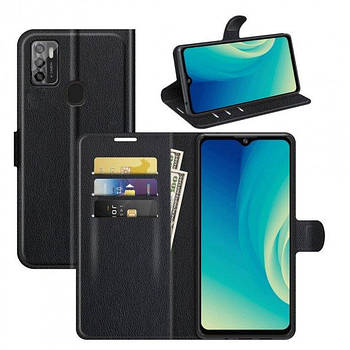 Чохол-книжка Litchie Wallet для ZTE Blade A7S 2020 Black