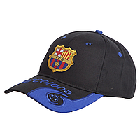 Кепка футбольного клубу SP-Sport BARCELONA CO-0796 чорний-синій 201381