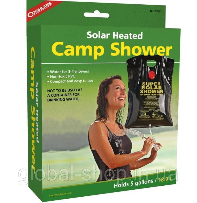 Переносной душ Camp Shower, душ для дачи и дома - фото 3 - id-p261391609