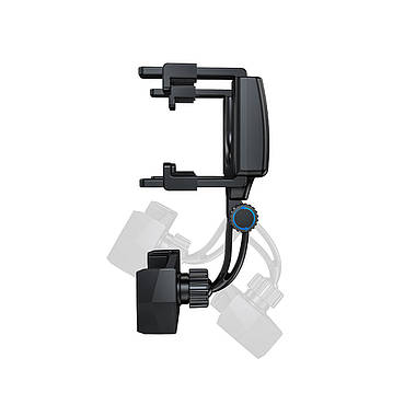 Автомобільний тримач для телефону Hoco CA70 (чорний), фото 3