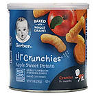 Gerber, Lil' Crunchies, для дітей від 8 місяців, яблуко та батат, 42 г (1,48 унції) Gerber, Lil' Crunchies, для дітей від 8 місяц