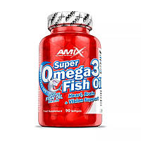Жирные кислоты Amix Nutrition Super Omega 3 Fish Oil, 90 капсул