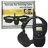 Нашийник для дресирування та корекції поведінки кішок та собак електронний Dog Training PR5 з пультом, фото 5
