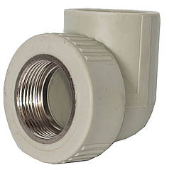 Куток Ø20 х 1/2"В(внутрішня різьба),поліпропіленовий Fora®