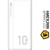 Silicon-Power Універсальна мобільна батарея Silicon Power QP15 10000 mAh White (SP10KMAPBKQP150W)