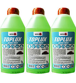 Автошампунь - концентрат Nowax Toplux Active Foam, 3 л