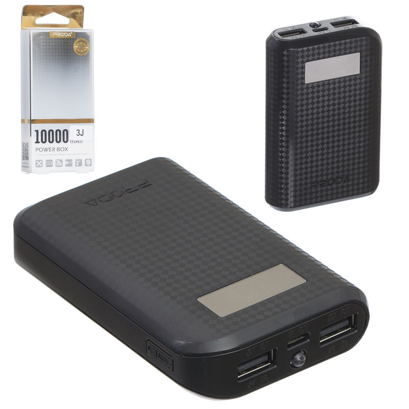 Аккумулятор внешний Remax Proda 10000 mAh Power Bank - фото 2 - id-p1617528141