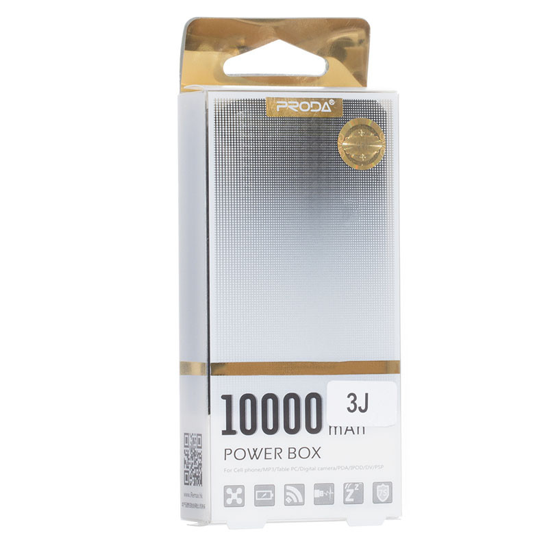 Аккумулятор внешний Remax Proda 10000 mAh Power Bank - фото 6 - id-p1617528141