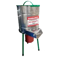 Корморізка  дискова БОЧКА електрична з нержавіючої сталі