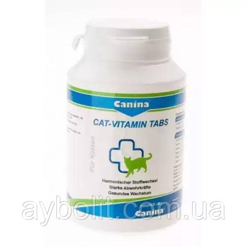 Витаминно-минеральная добавка Canina Cat-vitamin-tabs Canina 100 тб