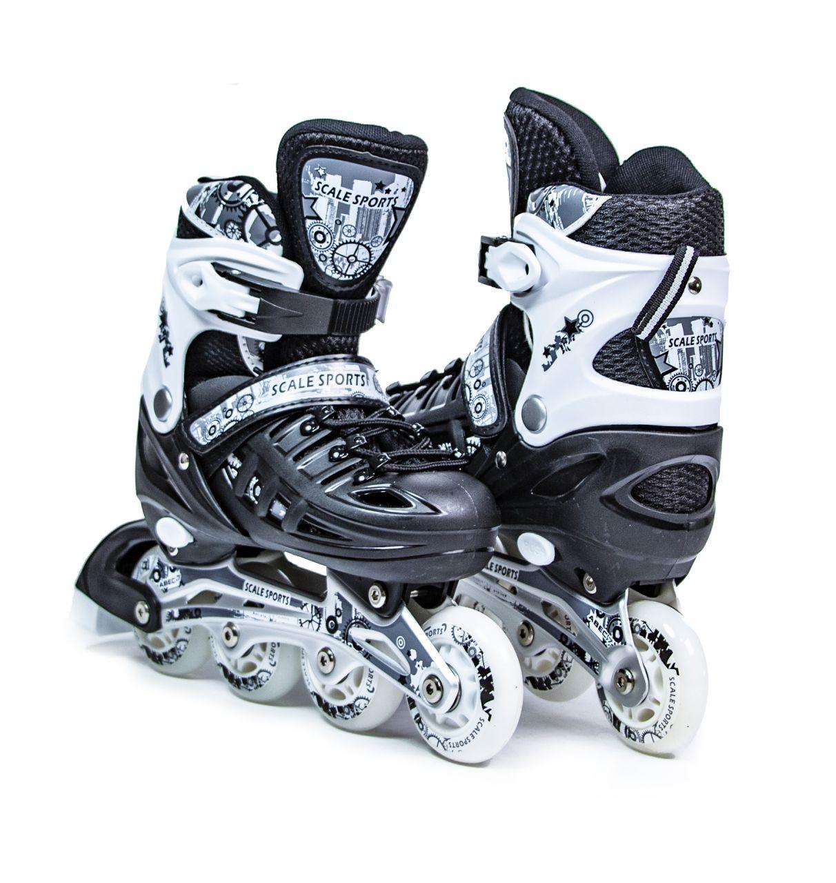 Ролики Scale Sports Black LF 905, розмір 29-33
