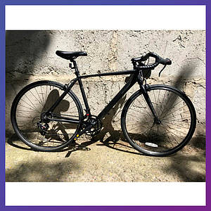 Велосипед шосейний двоколісний на алюмінієвій рамі Crosser XC 500 28" рама 20" чорний