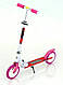 Двоколісний самокат Складаний Scooter 460 Pink, фото 2