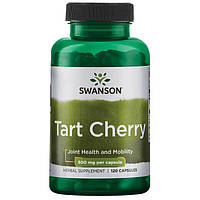 Кислая вишня, Swanson, Tart Cherry, 500 мг, 120 капсул