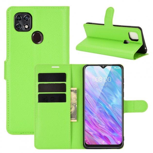 Чохол-книжка Litchie Wallet для ZTE Blade 20 Smart Light Green