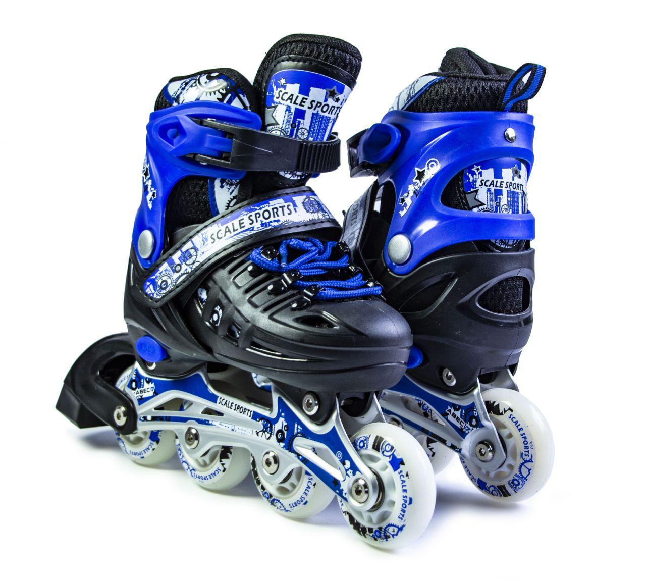 Ролики Scale Sports Blue LF 905, розмір 34-37