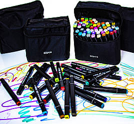 Набір Двобічних Маркерів 60 шт.