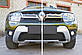 Захисна сітка решітки радіатора та решітки переднього бампера Renault Duster 2015-2017 г. Рено Дастер, фото 2