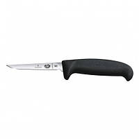 Нож кухонный Victorinox Fibrox Poultry разделочный 9 см Черный с ручкой Medium (5.5903.09M) оригинал