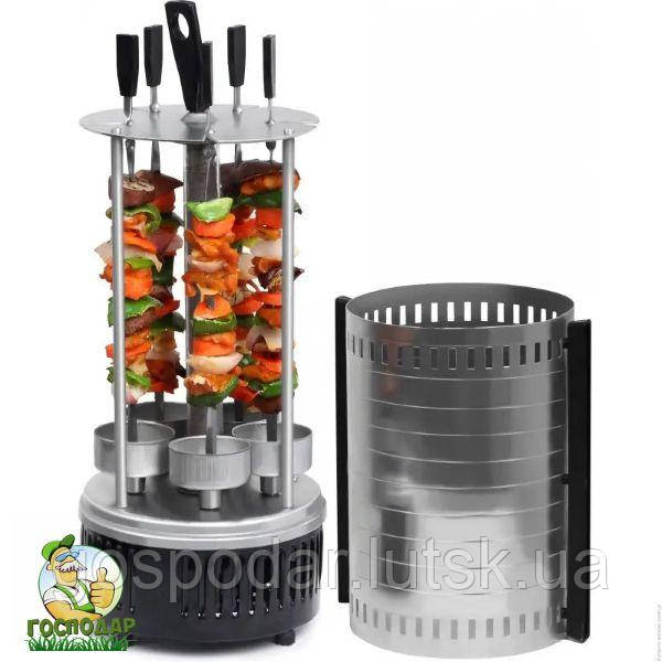 НА ЗАПЧАСТИНИ! Шашличниця електрична BBQ-1 Kebab Grill потужністю 1 кВт,, фото 1