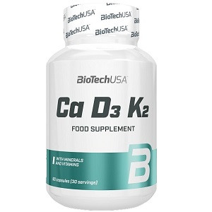 Вітаміни і мінерали Biotech USA Ca D3 K2 (90 капсул.)