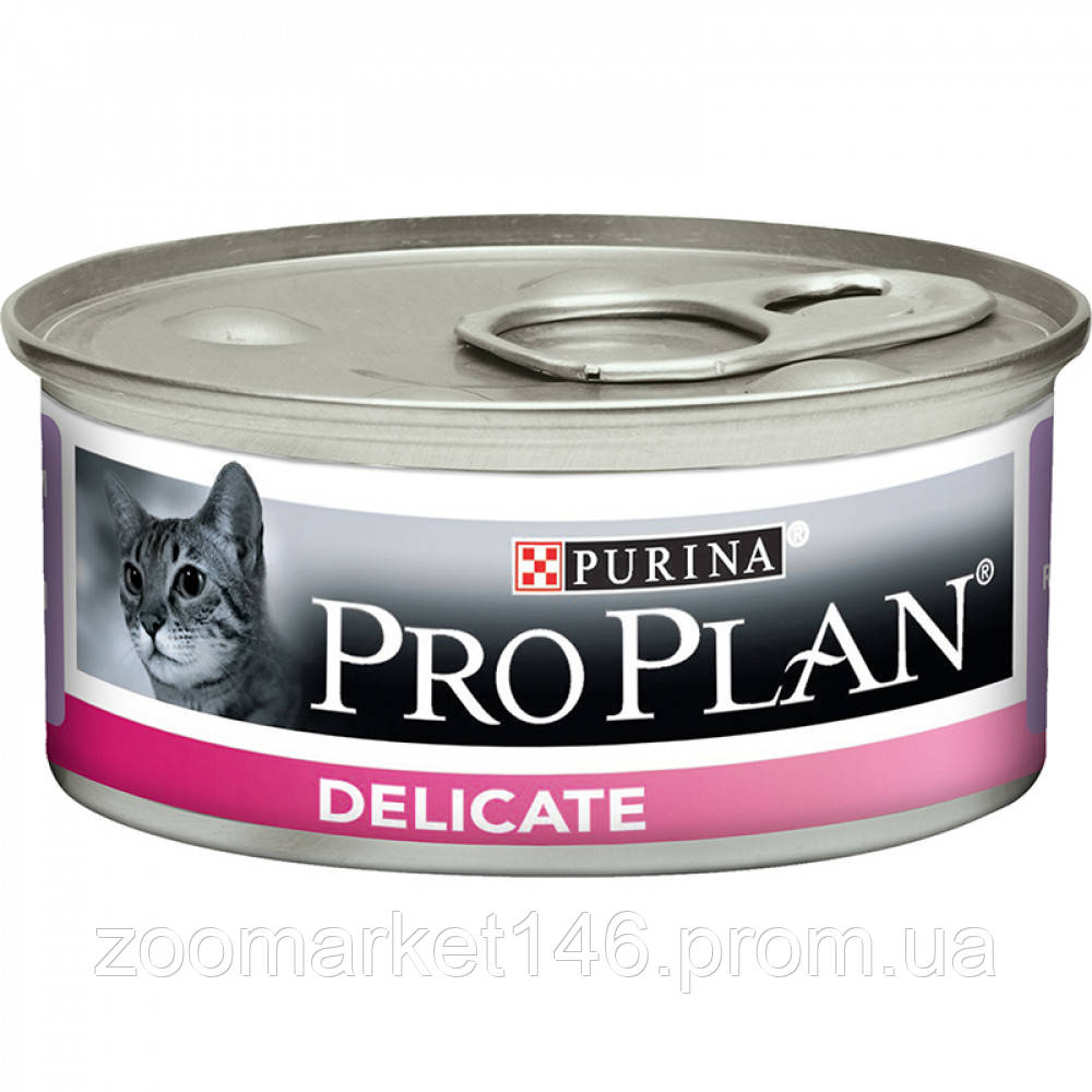 Purina Pro Plan Delicate Паштет з індичкою для котів з чутливим травленням