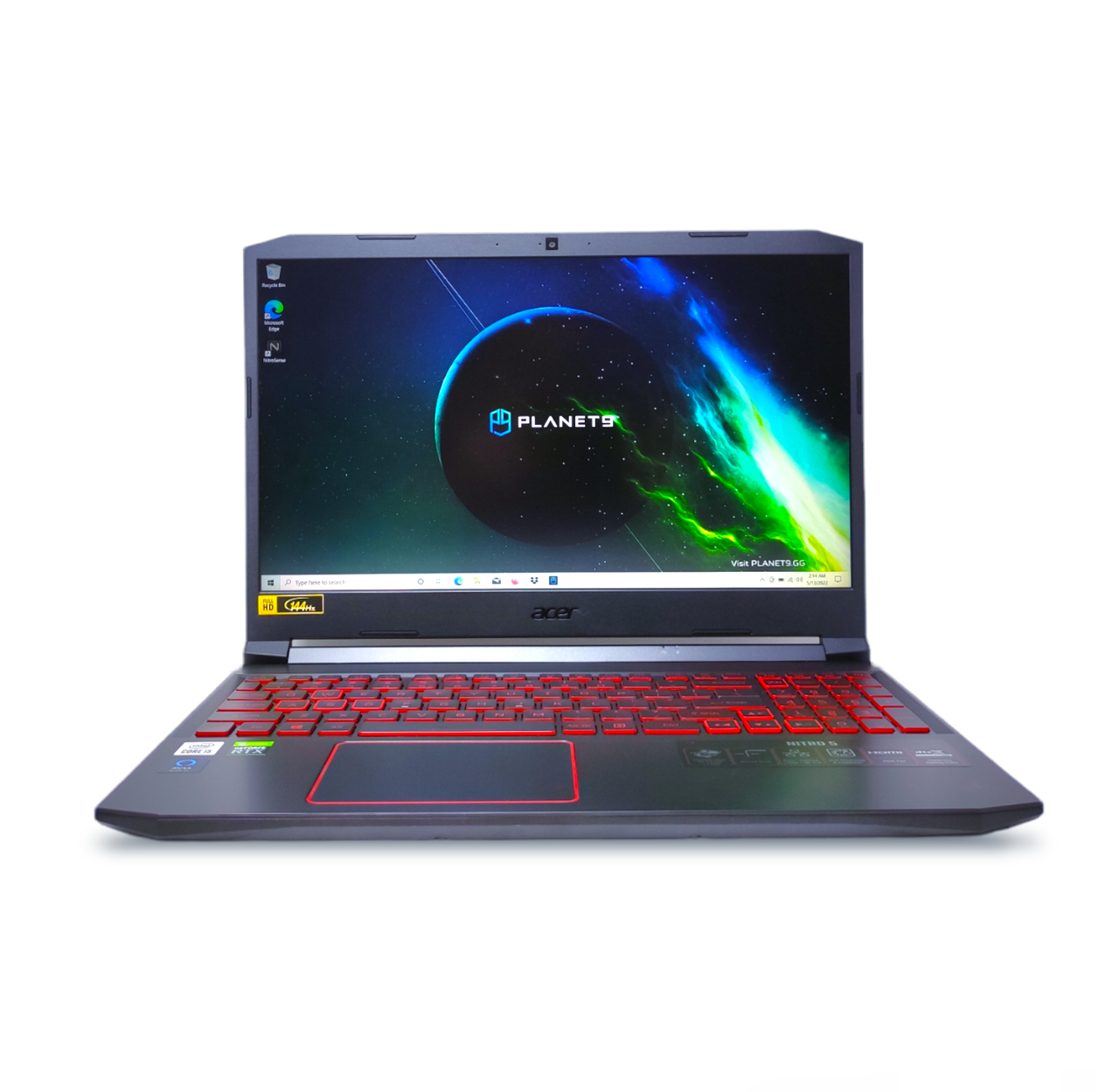 Ігровий Ноутбук Acer Nitro 5 15.6 FHD144Hz i5-10300H Ram 16Gb SSD512GB RTX3050 4GB Win10 AN515-55-57BK