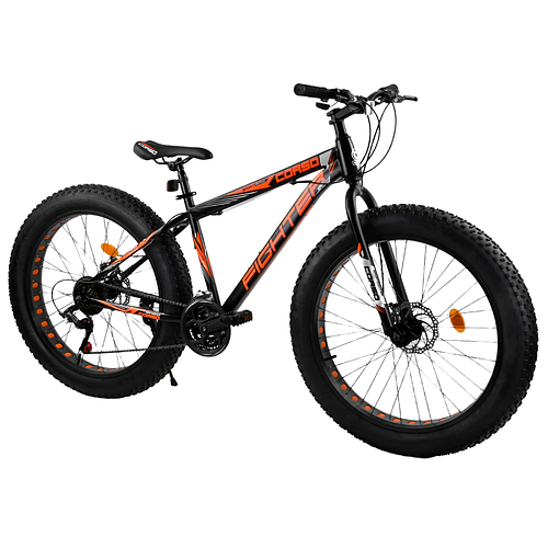 Горный велосипед с широкими колесами Фэтбайк 13-16 лет 26 дюймов Сorso ...