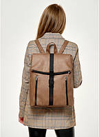 Рюкзак Rene 0ZT СВЕТЛО-СЕРЫЙ НУБУК, красивые женские рюкзаки повседневные