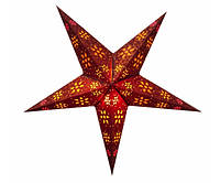 Светильник Звезда картонная 5 лучей BROWN CYCLONE ZARI