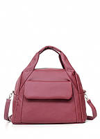 Жіноча спортивна сумка Sambag Vogue BKS бордо, сумки місткі спортивні для подорожей та спортзалу