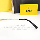 Жіноче сонце захисні окуляри Fendi Logo маска цілісна лінза Фенді Модні 202 Стильні Брендові, фото 4