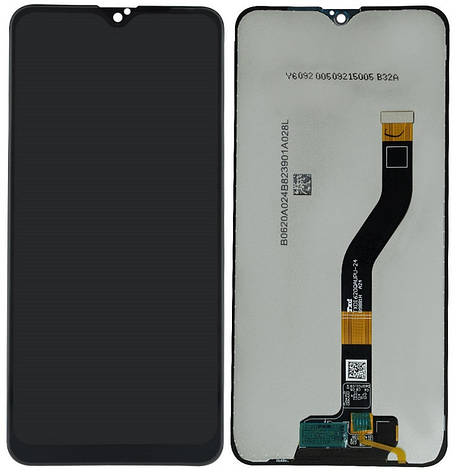 Дисплей Samsung Galaxy A10s A107 с тачскрином, оригинал 100% Service Pack , Black, фото 2