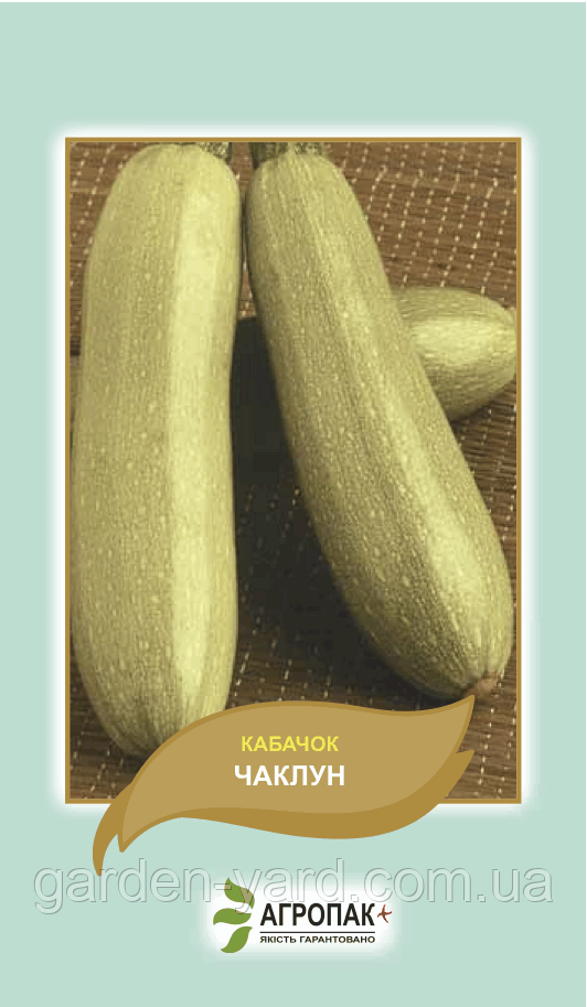 Насіння кабачок Чаклун 20 шт. Агропак плюс