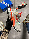 Кросівки чоловічі білі Adidas Originals Torsion X (00529), фото 7