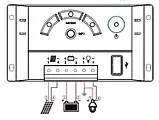 Контролер заряду Altek P-10А/12V-USB 12В., фото 3