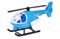 Вертолет ТехноК 9024 синий детский игрушечный пластиковая игрушка для детей геликоптер