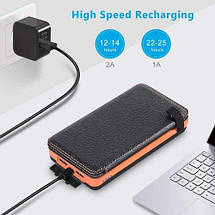 Зовнішній акумулятор на сонячній батареї D4004 GoodAAA S025 25000 mAh, фото 4