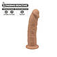Фалоїмітатор Silexd Robby Premium Silicone Dildo MODEL 2 size 6" Caramel, 15х3,5 см., фото 3