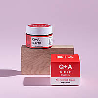 Розгладжуючий крем для обличчя та шиї Q+A 5-HTP Face & Neck Cream, 50г