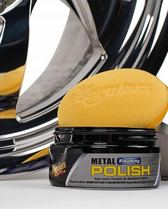 Поліроль фінішний для металу - Meguiar's Metal Finishing Polish 142 г. (G15605), фото 3