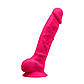 Фалоїмітатор Silexd Tomas Premium Silicone Dildo MODEL 1 size 9" Pink, 23х4,9 см., фото 2