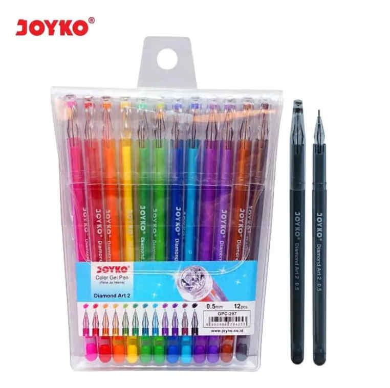 Набір гелевих ручок 12 кв iDiamond Joyko
