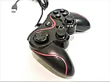 Дротовий USB джойстик для комп'ютера DJ-881S KXD з вібровідданням Dual Shock, фото 2