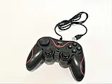 Дротовий USB джойстик для комп'ютера DJ-881S KXD з вібровідданням Dual Shock, фото 3